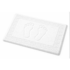 Bath mat with foot pattern 50×70