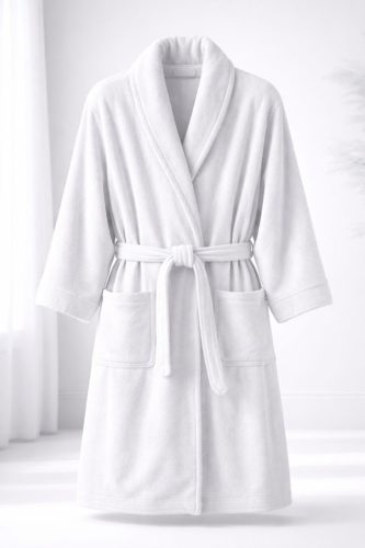Unisex hotel bathrobe