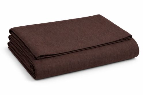 Brown bed sheet (mud-colored)
